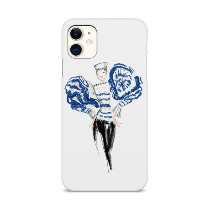 Printio Чехол для iPhone 11, объёмная печать Fashion girl printio чехол для iphone 6 объёмная печать sun girl