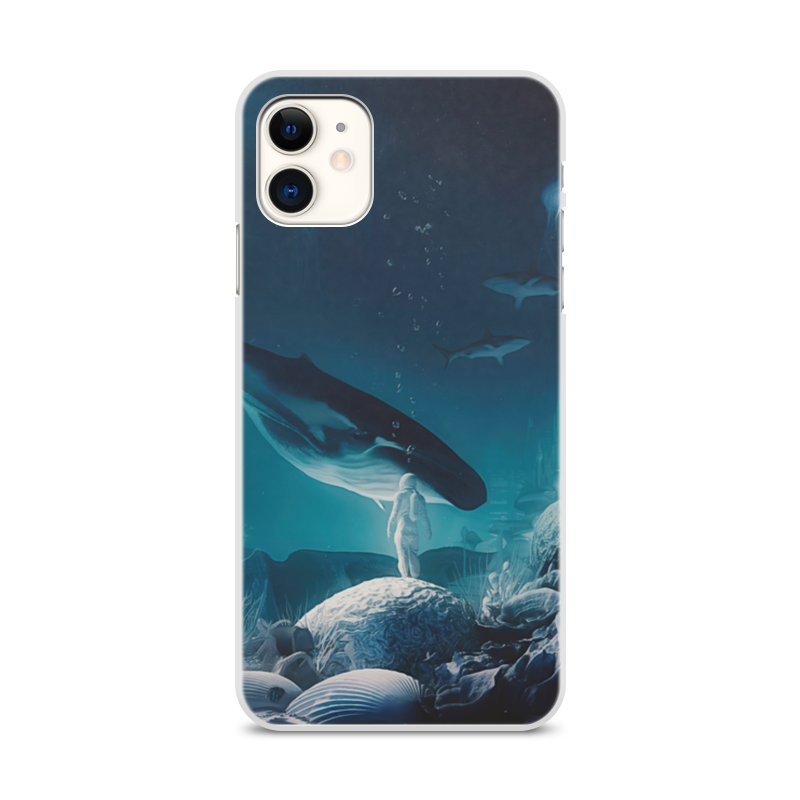 Printio Чехол для iPhone 11, объёмная печать Океан