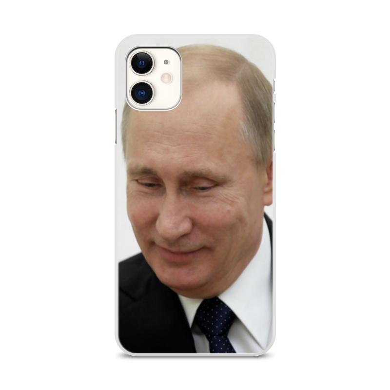 Printio Чехол для iPhone 11, объёмная печать Путин