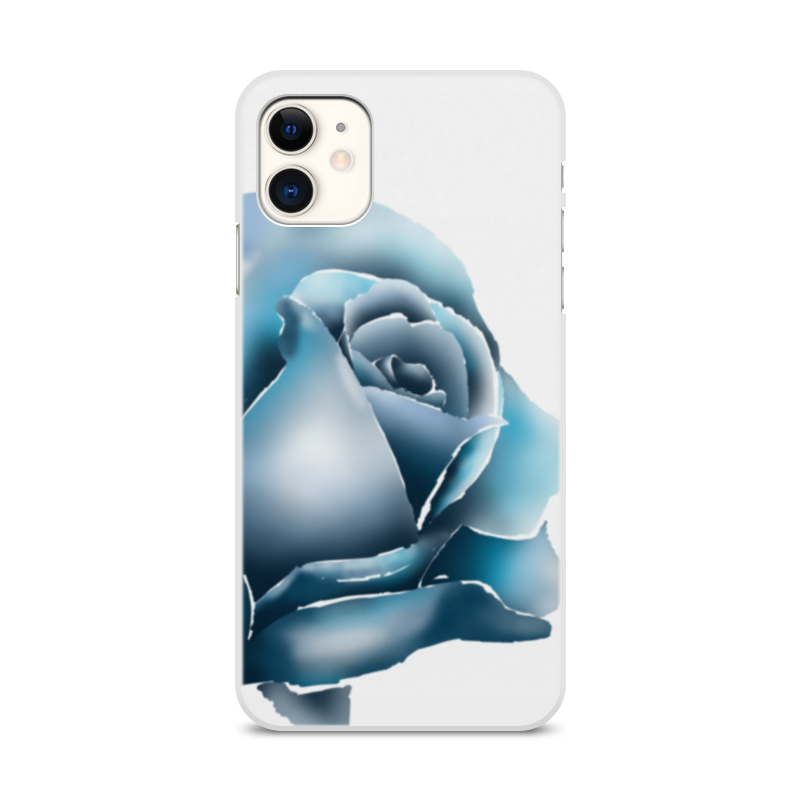 Printio Чехол для iPhone 11, объёмная печать Ледяная роза