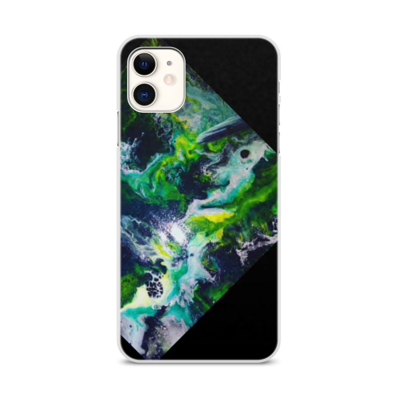 Printio Чехол для iPhone 11, объёмная печать Дракон морских глубин