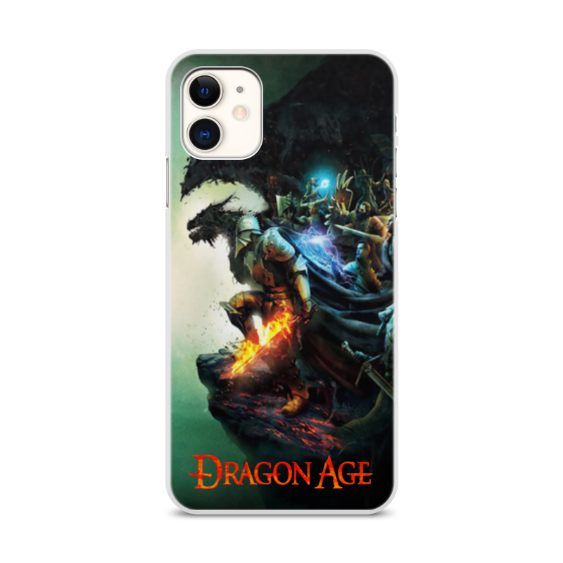 Printio Чехол для iPhone 11, объёмная печать Dragon age