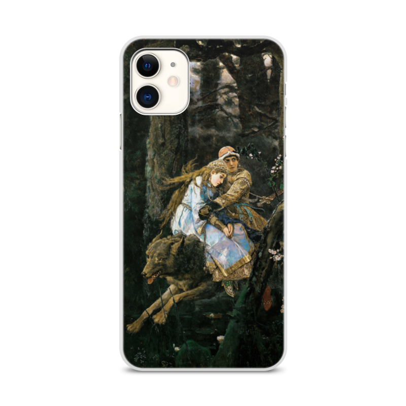 Printio Чехол для iPhone 11, объёмная печать Иван-царевич на сером волке (виктор васнецов)