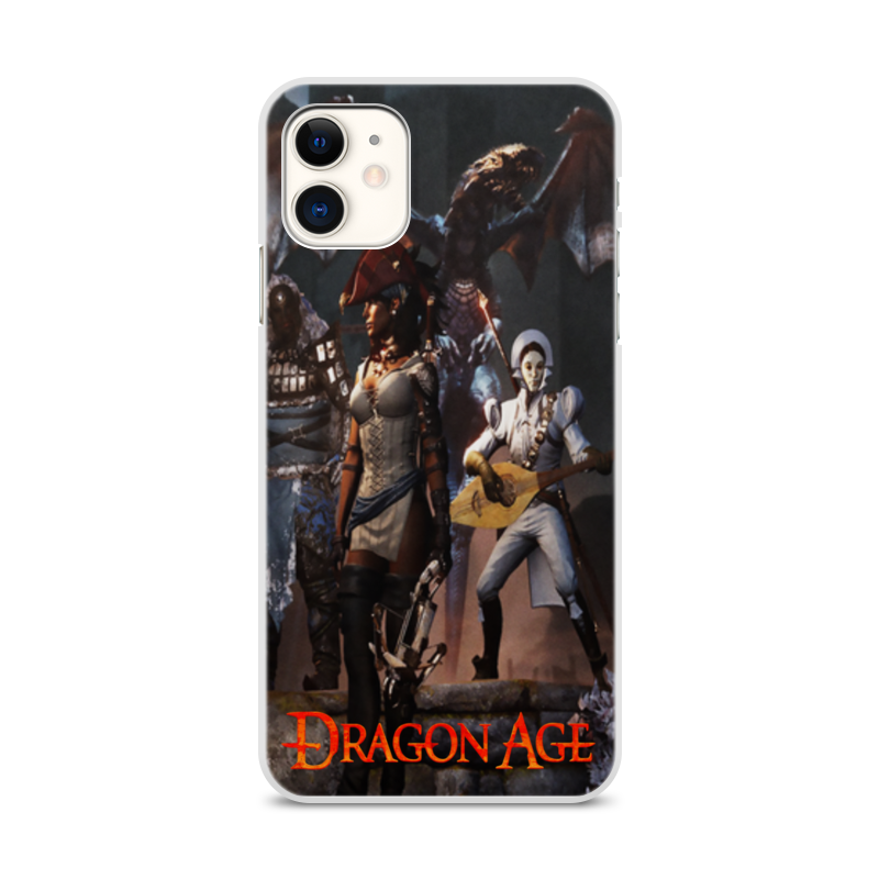 Printio Чехол для iPhone 11, объёмная печать Dragon age