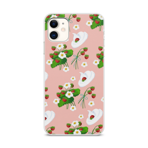 Заказать чехол для iPhone 11/11 Pro/11 Pro Max в Москве. Чехол для iPhone 11, объёмная печать Земляничный мусс от ELENA ZHARINOVA - готовые дизайны и нанесение принтов.