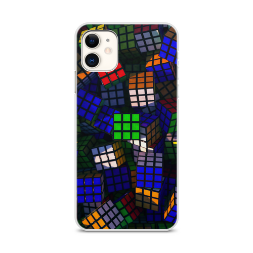 Заказать чехол для iPhone 11/11 Pro/11 Pro Max в Москве. Чехол для iPhone 11, объёмная печать Кубик Рубика от Дана Столыпина - готовые дизайны и нанесение принтов.