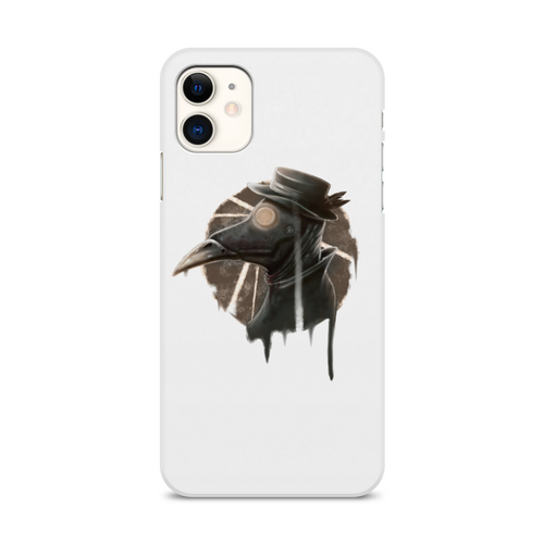 Заказать чехол для iPhone 11/11 Pro/11 Pro Max в Москве. Чехол для iPhone 11, объёмная печать Чумной Доктор от Дана Столыпина - готовые дизайны и нанесение принтов.