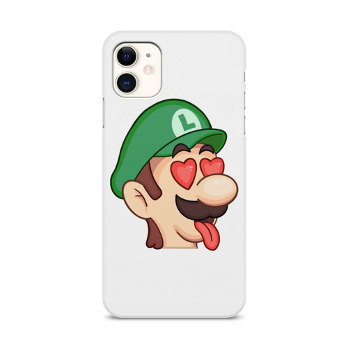 Заказать чехол для iPhone 11/11 Pro/11 Pro Max в Москве. Чехол для iPhone 11, объёмная печать Luigi от Дана Столыпина - готовые дизайны и нанесение принтов.