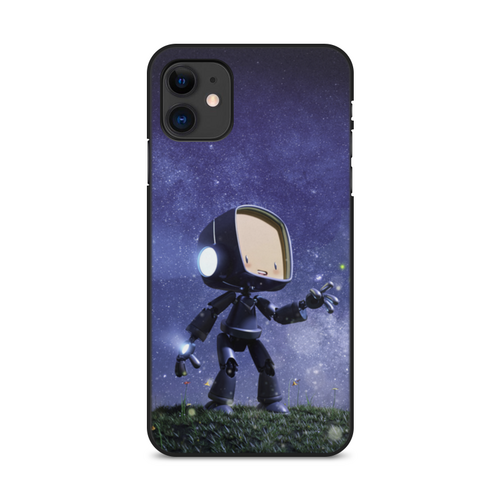 Заказать чехол для iPhone 11/11 Pro/11 Pro Max в Москве. Чехол для iPhone 11, объёмная печать Маленький Бот от Дана Столыпина - готовые дизайны и нанесение принтов.