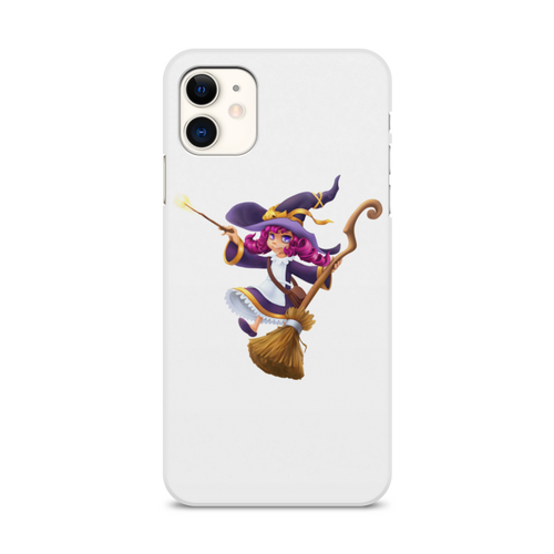 Заказать чехол для iPhone 11/11 Pro/11 Pro Max в Москве. Чехол для iPhone 11, объёмная печать Ведьмочка от Дана Столыпина - готовые дизайны и нанесение принтов.