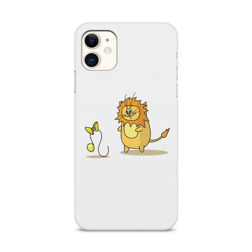 Заказать чехол для iPhone 11/11 Pro/11 Pro Max в Москве. Чехол для iPhone 11, объёмная печать Кот Лев. Подарок для Льва от antoninayakhina  - готовые дизайны и нанесение принтов.