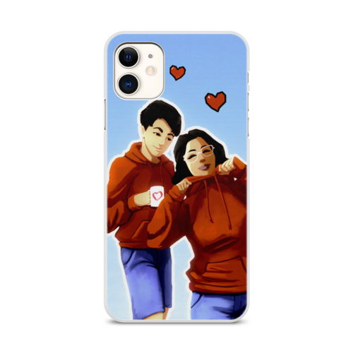 Заказать чехол для iPhone 11/11 Pro/11 Pro Max в Москве. Чехол для iPhone 11, объёмная печать Просто Любовь от Дана Столыпина - готовые дизайны и нанесение принтов.