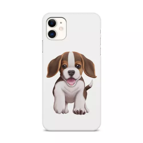 Заказать чехол для iPhone 11/11 Pro/11 Pro Max в Москве. Чехол для iPhone 11, объёмная печать Собака бигль щенок от tigerda  - готовые дизайны и нанесение принтов.