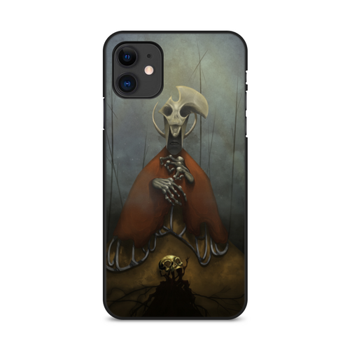 Заказать чехол для iPhone 11/11 Pro/11 Pro Max в Москве. Чехол для iPhone 11, объёмная печать Существо от Дана Столыпина - готовые дизайны и нанесение принтов.