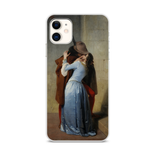 Заказать чехол для iPhone 11/11 Pro/11 Pro Max в Москве. Чехол для iPhone 11, объёмная печать Поцелуй (Франческо Айец) от trend - готовые дизайны и нанесение принтов.