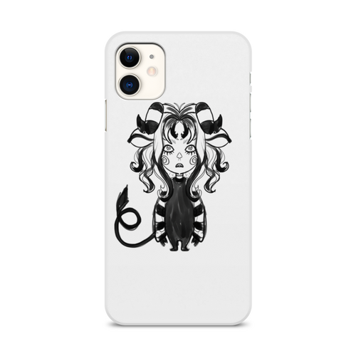Заказать чехол для iPhone 11/11 Pro/11 Pro Max в Москве. Чехол для iPhone 11, объёмная печать Девочка Овен от Дана Столыпина - готовые дизайны и нанесение принтов.