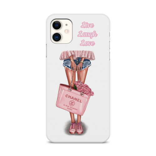 Заказать чехол для iPhone 11/11 Pro/11 Pro Max в Москве. Чехол для iPhone 11, объёмная печать Live. Lough. Love от @kristy_art_k  - готовые дизайны и нанесение принтов.