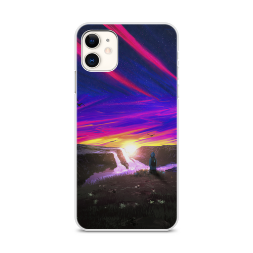 Заказать чехол для iPhone 11/11 Pro/11 Pro Max в Москве. Чехол для iPhone 11, объёмная печать Закат от Дана Столыпина - готовые дизайны и нанесение принтов.