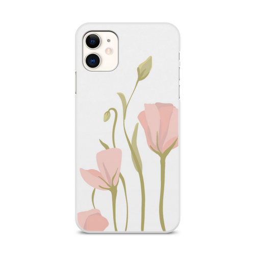 Заказать чехол для iPhone 11/11 Pro/11 Pro Max в Москве. Чехол для iPhone 11, объёмная печать Эустома от Maria Kolesnikova - готовые дизайны и нанесение принтов.