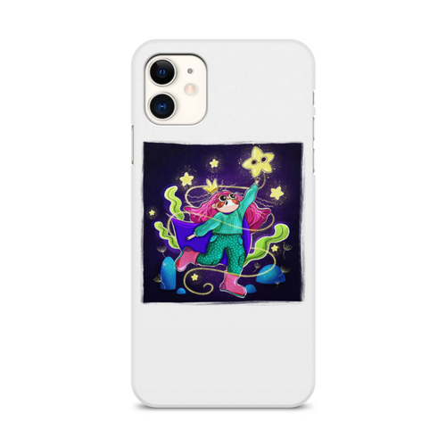 Заказать чехол для iPhone 11/11 Pro/11 Pro Max в Москве. Чехол для iPhone 11, объёмная печать Неоновые звезды от Дана Столыпина - готовые дизайны и нанесение принтов.