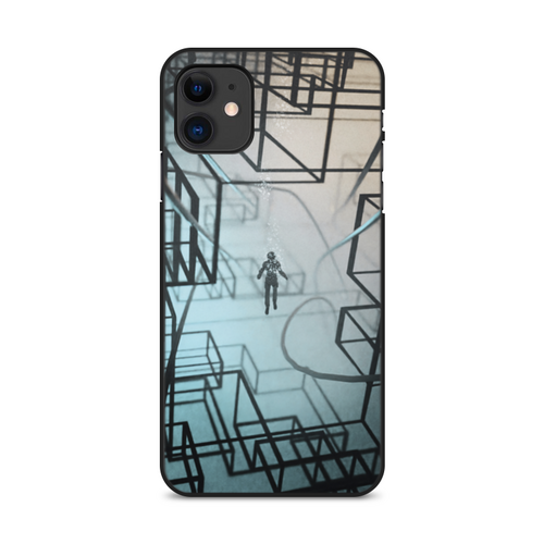 Заказать чехол для iPhone 11/11 Pro/11 Pro Max в Москве. Чехол для iPhone 11, объёмная печать Мир туманов от Дана Столыпина - готовые дизайны и нанесение принтов.