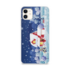 Заказать чехол для iPhone 11/11 Pro/11 Pro Max в Москве. Чехол для iPhone 11, объёмная печать Заснеженный домик от Media M  - готовые дизайны и нанесение принтов.
