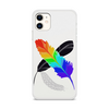 Заказать чехол для iPhone 11/11 Pro/11 Pro Max в Москве. Чехол для iPhone 11, объёмная печать Радужное перо от Ольга Бондаренко - готовые дизайны и нанесение принтов.