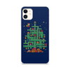 Заказать чехол для iPhone 11/11 Pro/11 Pro Max в Москве. Чехол для iPhone 11, объёмная печать Марио (С новым годом) от GeekFox  - готовые дизайны и нанесение принтов.