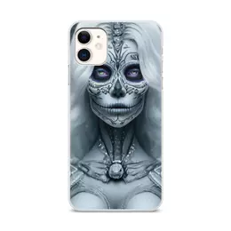 Заказать чехол для iPhone 11/11 Pro/11 Pro Max в Москве. Чехол для iPhone 11, объёмная печать Dia De Los Muertos от Дана Столыпина - готовые дизайны и нанесение принтов.