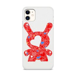 Заказать чехол для iPhone 11/11 Pro/11 Pro Max в Москве. Чехол для iPhone 11, объёмная печать Сердечный заяц Данни 2 от Дана Столыпина - готовые дизайны и нанесение принтов.