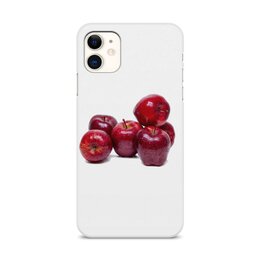 Заказать чехол для iPhone 11/11 Pro/11 Pro Max в Москве. Чехол для iPhone 11, объёмная печать Свежие Яблоки от Вероника 2777 - готовые дизайны и нанесение принтов.