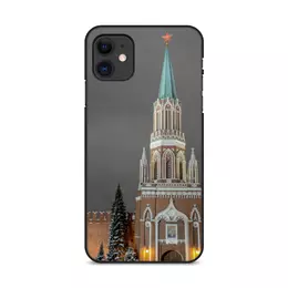 Заказать чехол для iPhone 11/11 Pro/11 Pro Max в Москве. Чехол для iPhone 11, объёмная печать Никольская башня от Anstey  - готовые дизайны и нанесение принтов.