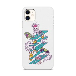 Заказать чехол для iPhone 11/11 Pro/11 Pro Max в Москве. Чехол для iPhone 11, объёмная печать Смерть от Дана Столыпина - готовые дизайны и нанесение принтов.