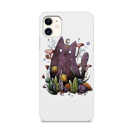 Заказать чехол для iPhone 11/11 Pro/11 Pro Max в Москве. Чехол для iPhone 11, объёмная печать Мистический Кот от Дана Столыпина - готовые дизайны и нанесение принтов.