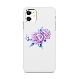 Заказать чехол для iPhone 11/11 Pro/11 Pro Max в Москве. Чехол для iPhone 11, объёмная печать Акварельные розы от Алина  - готовые дизайны и нанесение принтов.