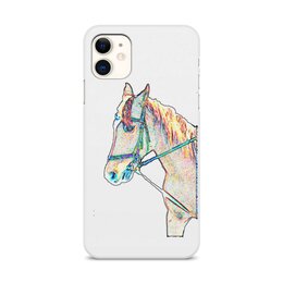 Заказать чехол для iPhone 11/11 Pro/11 Pro Max в Москве. Чехол для iPhone 11, объёмная печать Лошадь. Horse от Aidizaina  - готовые дизайны и нанесение принтов.