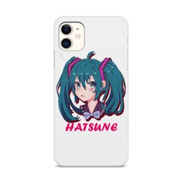 Заказать чехол для iPhone 11/11 Pro/11 Pro Max в Москве. Чехол для iPhone 11, объёмная печать Мику Хацунэ от Дана Столыпина - готовые дизайны и нанесение принтов.