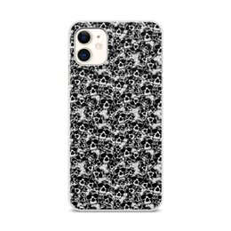 Заказать чехол для iPhone 11/11 Pro/11 Pro Max в Москве. Чехол для iPhone 11, объёмная печать Full set skulls от Leichenwagen - готовые дизайны и нанесение принтов.