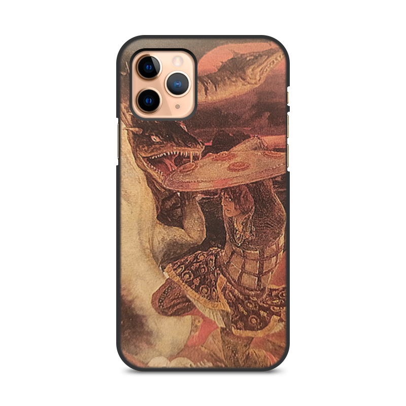 Printio Чехол для iPhone 11 Pro, объёмная печать Бой ивана-царевича с трехглавым змеем. printio чехол для iphone 11 pro объёмная печать яркие эмоции