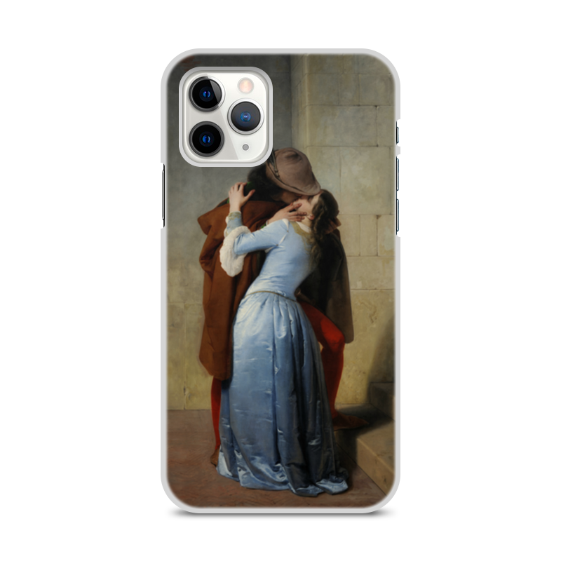 Printio Чехол для iPhone 11 Pro, объёмная печать Поцелуй (франческо айец)