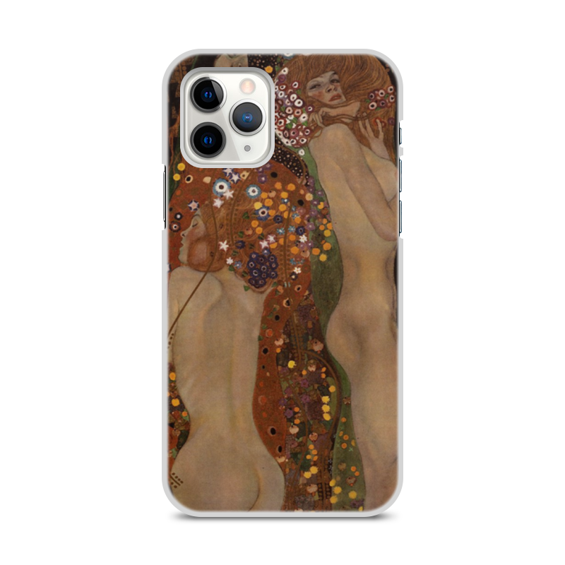 Printio Чехол для iPhone 11 Pro, объёмная печать Водяные змеи ii (густав климт) printio кружка водяные змеи ii густав климт