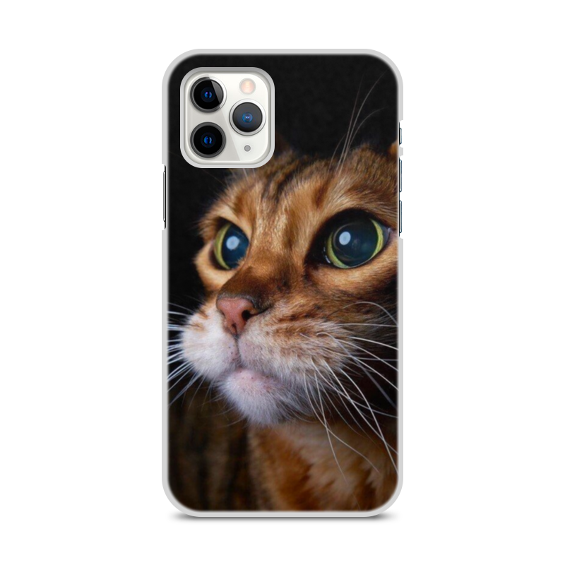 Printio Чехол для iPhone 11 Pro, объёмная печать Кошки. магия красоты printio чехол для iphone 11 pro объёмная печать кошки