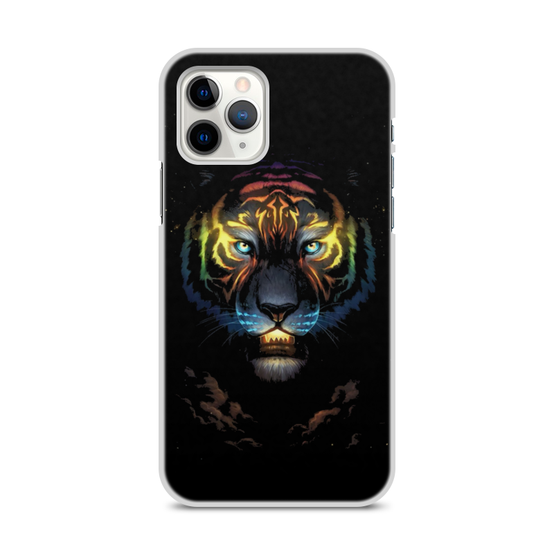 Printio Чехол для iPhone 11 Pro, объёмная печать Тигры printio чехол для iphone 11 объёмная печать тигры