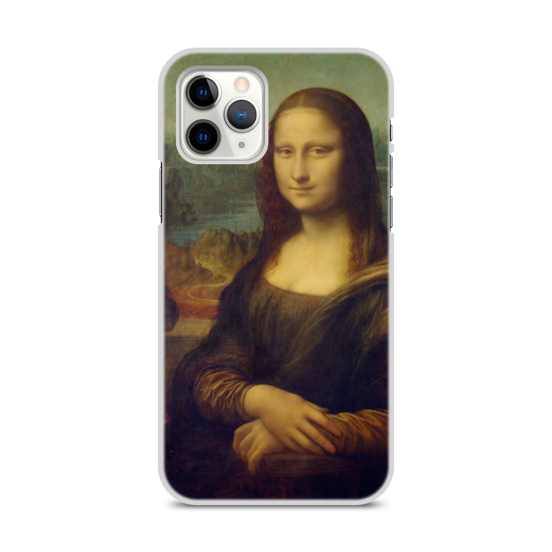 Printio Чехол для iPhone 11 Pro, объёмная печать Мона лиза