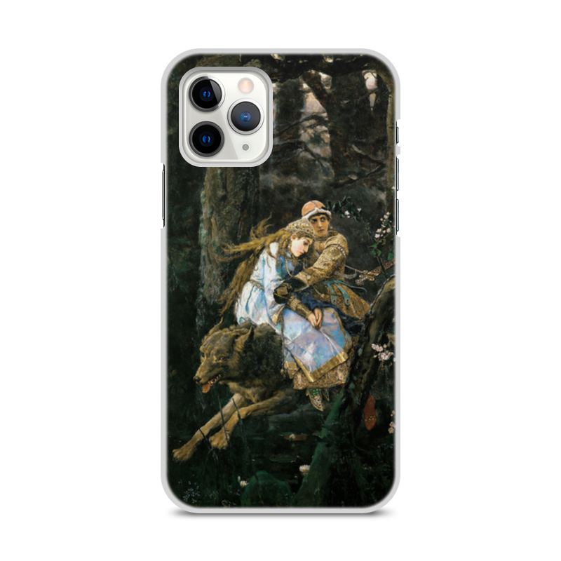 Printio Чехол для iPhone 11 Pro, объёмная печать Иван-царевич на сером волке (виктор васнецов)