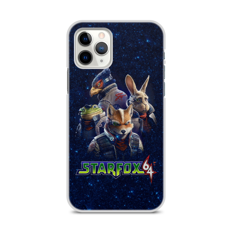 Printio Чехол для iPhone 11 Pro, объёмная печать Star fox printio чехол для iphone 11 pro объёмная печать moon project