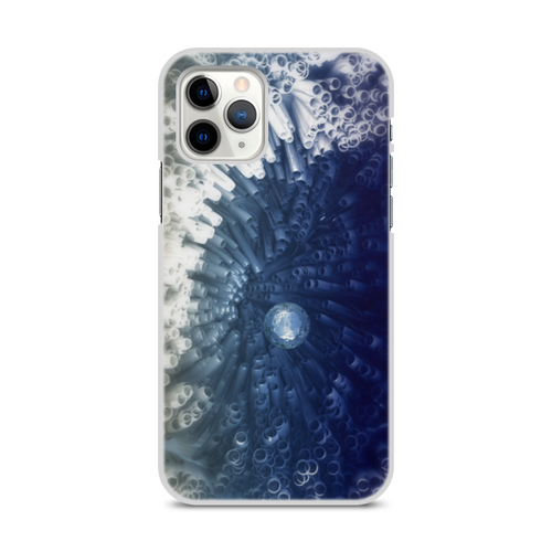 Заказать чехол для iPhone 11/11 Pro/11 Pro Max в Москве. Чехол для iPhone 11 Pro, объёмная печать Полипы от Дана Столыпина - готовые дизайны и нанесение принтов.
