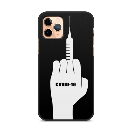 Заказать чехол для iPhone 11/11 Pro/11 Pro Max в Москве. Чехол для iPhone 11 Pro, объёмная печать Вакцинация covid-19 от Дана Столыпина - готовые дизайны и нанесение принтов.