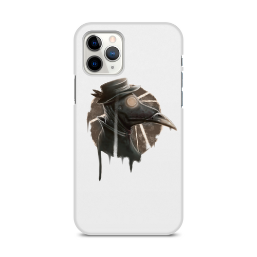 Заказать чехол для iPhone 11/11 Pro/11 Pro Max в Москве. Чехол для iPhone 11 Pro, объёмная печать Чумной Доктор от Дана Столыпина - готовые дизайны и нанесение принтов.