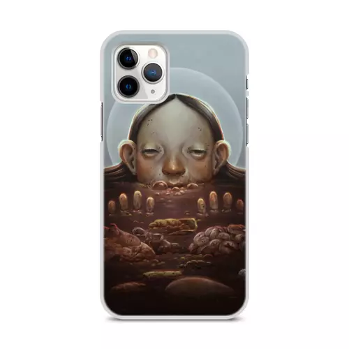 Заказать чехол для iPhone 11/11 Pro/11 Pro Max в Москве. Чехол для iPhone 11 Pro, объёмная печать Суп для тела от Дана Столыпина - готовые дизайны и нанесение принтов.